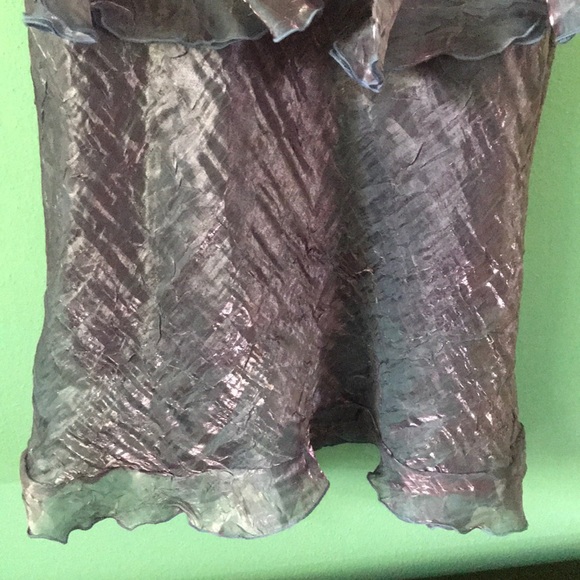 HANDMADE PURPLE DRESS - Picture 2 of 4